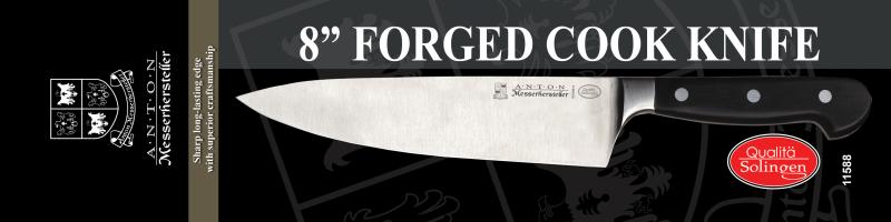 Retail-Ready 8-inch Forged Cook Knife